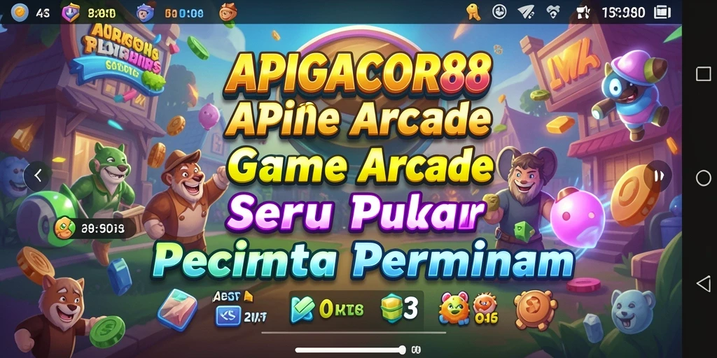 Tampilan gameplay menakjubkan dari APIGACOR88 yang penuh warna.