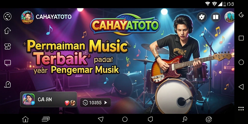 Tampilan gameplay CAHAYATOTO yang seru dan interaktif.