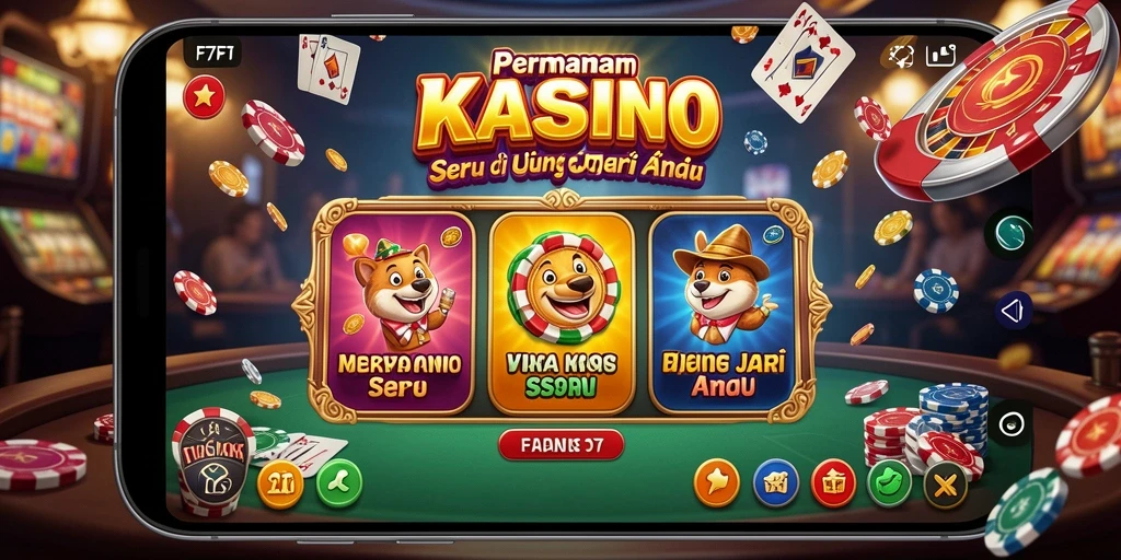 Tampilan gameplay F7F7 yang menarik dan penuh aksi kasino.