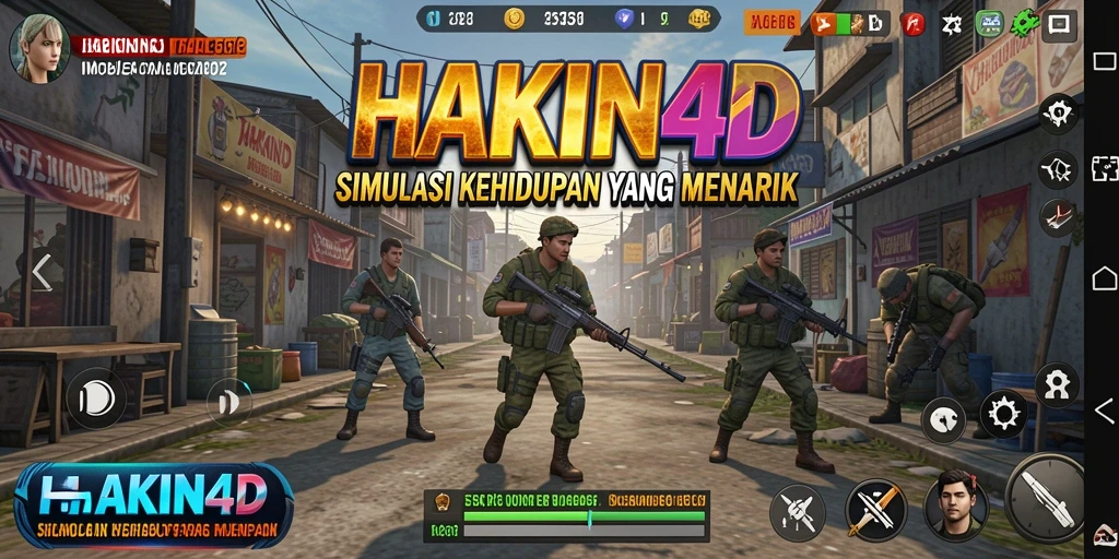 Screenshot HAKIN4D menampilkan pengalaman gameplay simulasi yang seru.